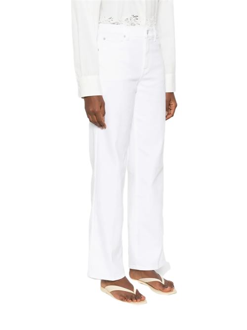 7 for all mankindjeans STOVEPIPE STRAIGHT Soleil bianco Seven | 7U4N0C14SL8 WHITE